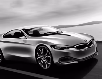 Скетч BMW 4 Series Coupé (F32) '2013