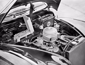 Пад капотам BMW 502 2.6 Liter '09.1954–09.1958