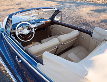Interior BMW 502 Cabrio 2-turig by Baur '03.1955–06.1956
