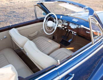 Interior BMW 502 Cabrio 2-turig by Baur '03.1955–06.1956