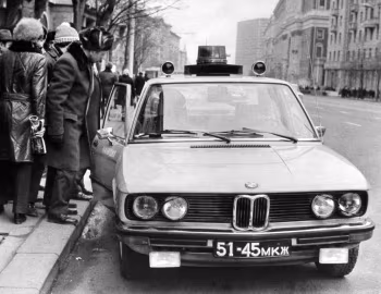 BMW 520 Милиция (E12) '1973–75