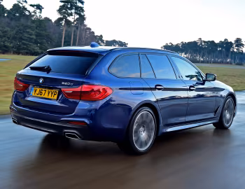 BMW 520d xDrive Touring M Sport [UK-spec] (G31) '2017–20