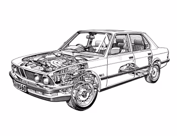 BMW 520i [UK-spec] (E28) '06.1981–12.1987
