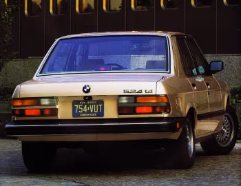 1984–87 BMW 524td [North America] (E28) '09.1983–12.1987