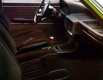 Interior BMW 525 Sedan [Worldwide] (E12) '06.1973–08.1976