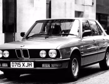 BMW 525e [UK-spec] (E28) '03.1983–12.1987