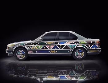 BMW 525i Art Car by Esther Mahlangu (E34) '1991