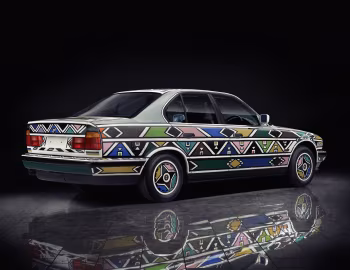 BMW 525i Art Car by Esther Mahlangu (E34) '1991