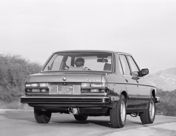 1983–87 BMW 528e [North America] (E28) '1982–87