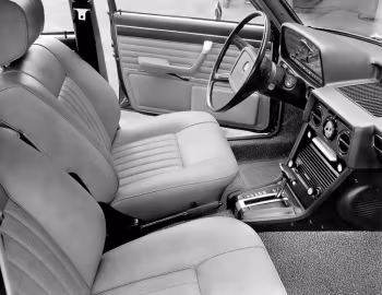Interior 1975–76 BMW 530i Sedan [North America] (E12) '07.1974–07.1976