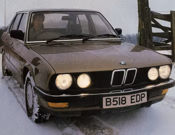 BMW 518i [UK-spec] (E28) '08.1984–12.1987