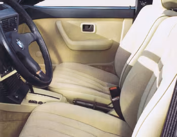 Інтэр'ер BMW 5 Series (E28) '04.1981–12.1987