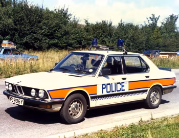 BMW 5 Series Police [UK-spec] (E28) '1982–88