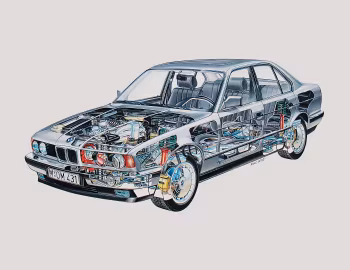 BMW 535i Sedan [Worldwide] (E34) '12.1987–12.1993