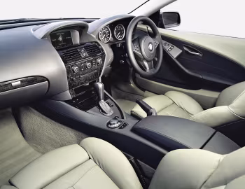 Interior BMW 630i Coupe [UK-spec] (E63) '2005–07