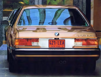 1978–82 BMW 633CSi [North America] (E24) '06.1977–04.1982