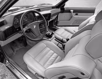 Intérieur 1983–84 BMW 633CSi [North America] (E24) '03.1982–09.1984