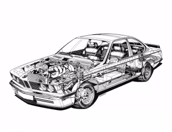 BMW 635CSi (E24) '06.1978–05.1982