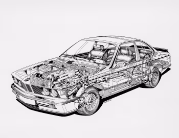 BMW 635CSi (E24) '05.1982–06.1987