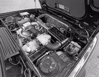 Under the hood BMW 635CSi [North America] (E24) '1985–87
