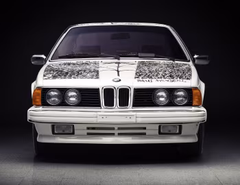 BMW 635CSi Art Car by Robert Rauschenberg (E24) '1986