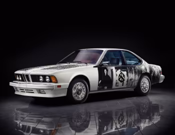 BMW 635CSi Art Car by Robert Rauschenberg (E24) '1986