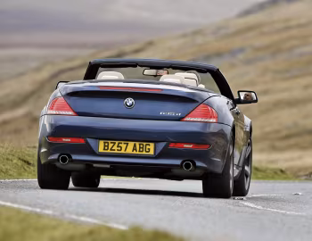 BMW 635d Cabrio [UK-spec] (E64) '2007–11