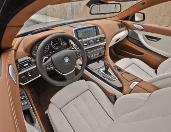 Panel frontal 2013–15 BMW 640i Gran Coupé [North America] (F06) '2012–15