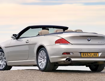 BMW 645Ci Cabrio [UK-spec] (E64) '2004–07