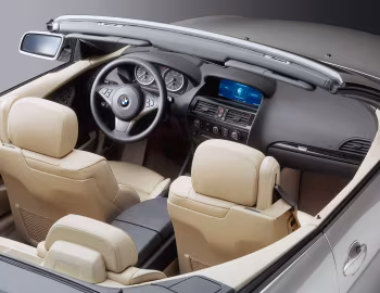 Інтэр'ер BMW 645Ci Cabrio [Worldwide] (E64) '2004–07