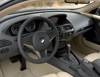 Інтэр'ер BMW 645Ci Coupe AT [Worldwide] (E63) '2004–07