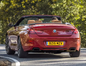 BMW 650i Cabrio [UK-spec] (F12) '2015–18
