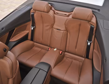 Интерьер 2012–15 BMW 650i Cabrio [North America] (F12) '2011–15