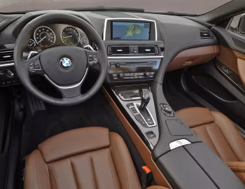 Interior 2012–15 BMW 650i Cabrio [North America] (F12) '2011–15