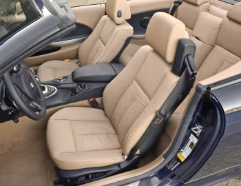 Інтэр'ер 2009–11 BMW 650i Cabrio [North America] (E64) '2008–11