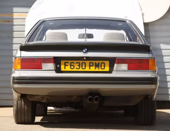 BMW 635 CSi [UK-spec] (E24) '1987–89