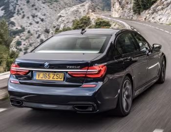 BMW 730Ld M Sport [UK-spec] (G12) '2015–19