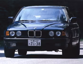 BMW 735i [Japan] (E32) '1986–92