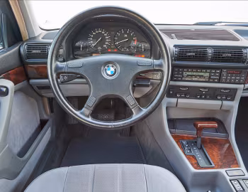 中控台 BMW 735i AT [Worldwide] (E32) '1986–92
