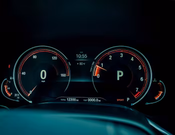 仪表台 2016–19 BMW 740i [North America] (G11) '2015–19