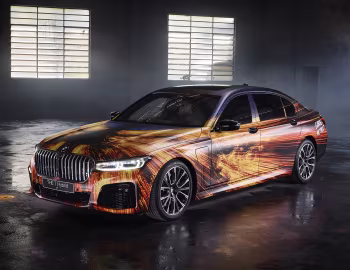 BMW 745e xDrive M Sport Art Car by Gabriel Wickbold (G12) '2020