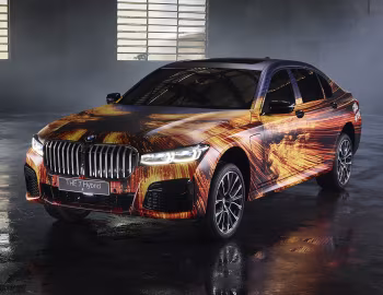 BMW 745e xDrive M Sport Art Car by Gabriel Wickbold (G12) '2020
