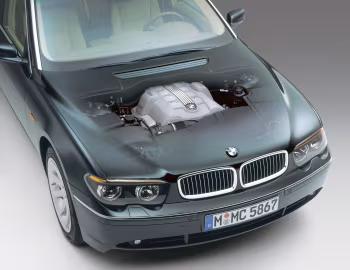 Under The Hood BMW 745Li [Worldwide] (E66) '2002–05