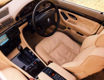 Interior BMW 750iL [UK-spec] (E38) '1994–98