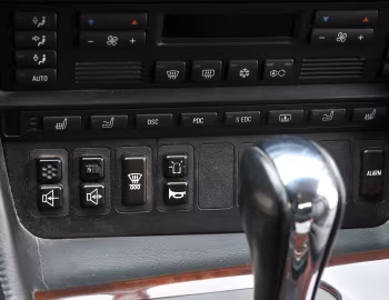 Інтэр'ер BMW 750iL Security [Worldwide] (E38) '09.1998–2001