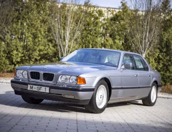 BMW 750iL V16 "Goldfisch" Prototyp (E32) '1990