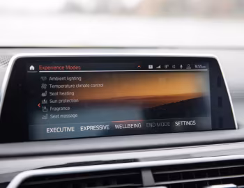 Intérieur 2020–22 BMW 750Li xDrive M Sport [North America] (G12) '2019–22