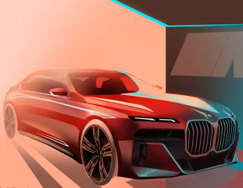 Эскіз BMW 7 Series (G70) '2022–26
