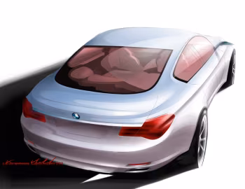 Поисковый эскиз BMW 7 Series F01-F04