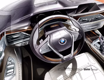 Эскіз BMW 7 Series (G11-G12) '2015–19